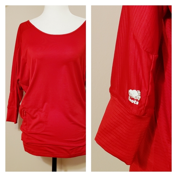 ROOTS | ATHLETIC CANADA ONE-SHOULDER TOP graphic - Picture 1 of 8